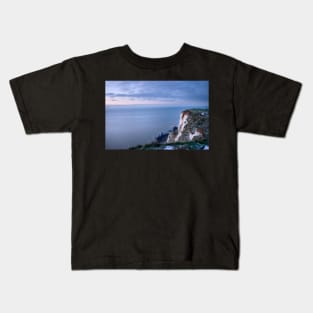 View over Beachy Head at sunrise in January Kids T-Shirt